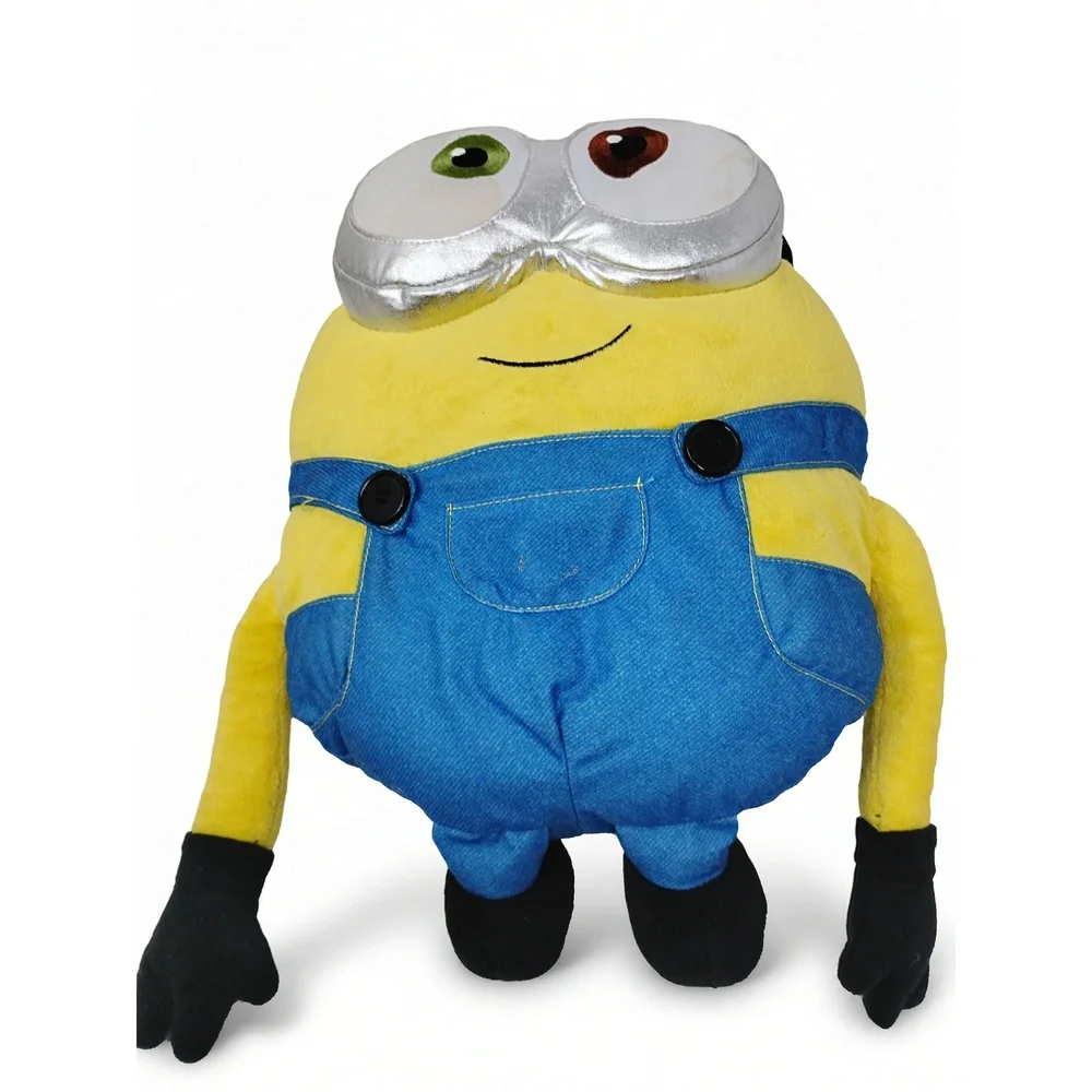 Illumination Bob Minion Plush Pillow 16in Stuffed Animal Toy Home Decor Collect
